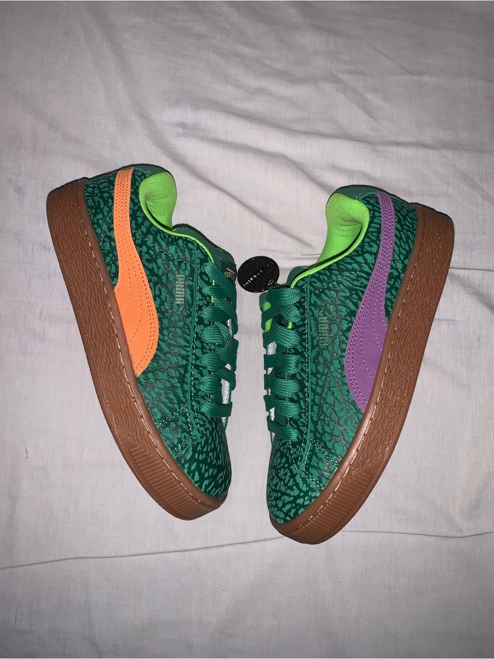 Puma Suede XL Teenage Mutant Ninja Turtles Size: 4.5 Men
